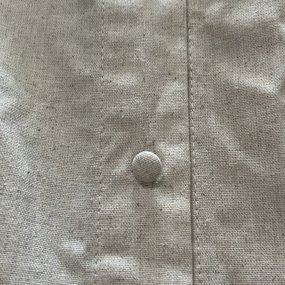 MARBLE Cream Button-Up Shirt - Picture 7 of 11